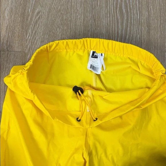 Helly Hansen PU Yellow Rain Suit Set Jacket & Pants Waterproof Fisherman Sailing - Picture 10 of 12